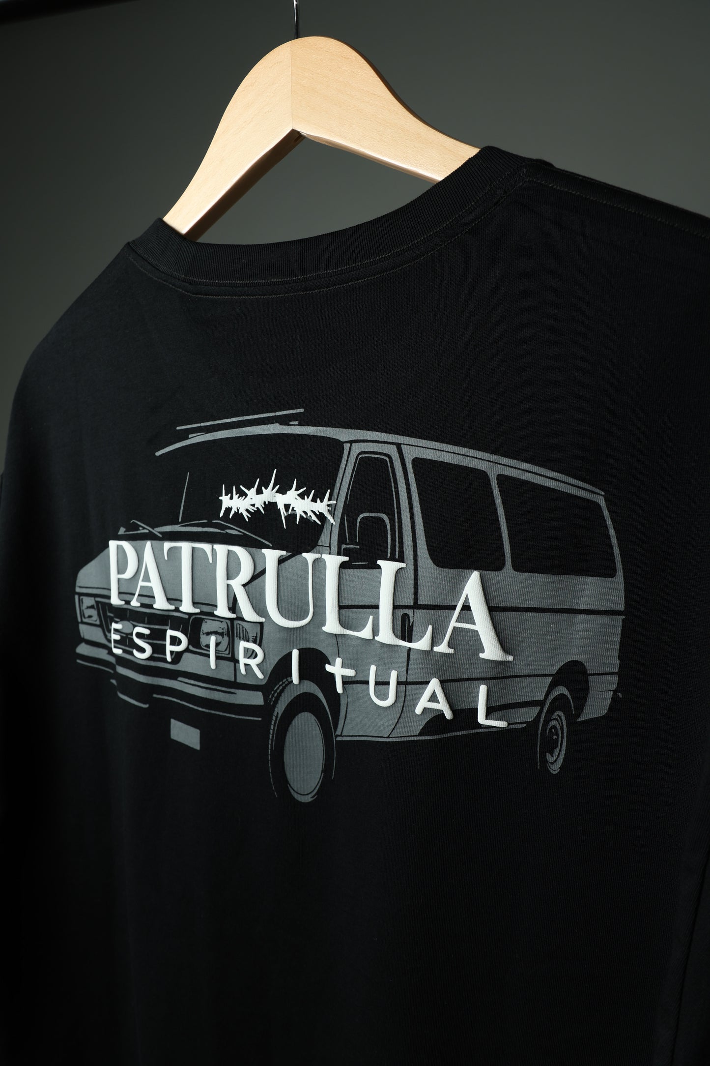 Patrulla Espiritual Parche T Shirt Black