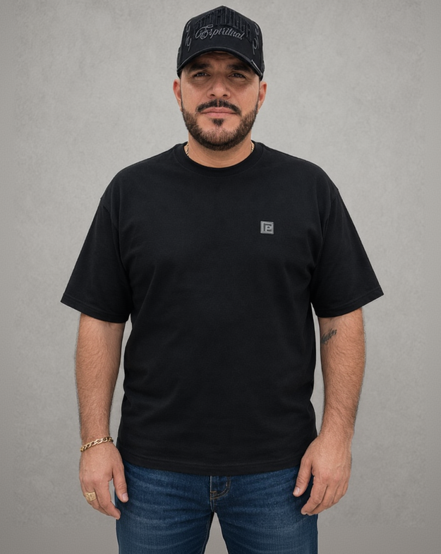 Patrulla Espiritual Parche T Shirt Black