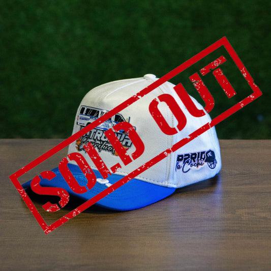 (SOLD OUT) Gorra de la Patrulla Espiritual Blanca Full Gamuza