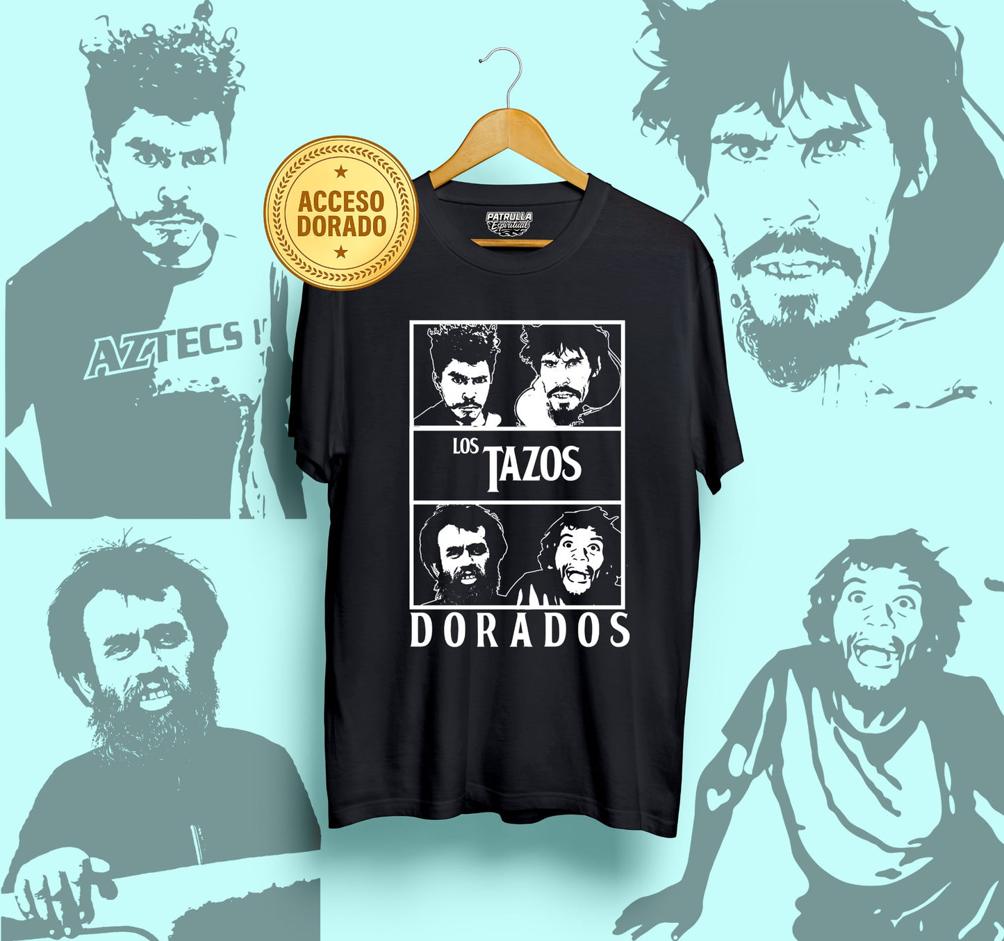 Playera "Los Tazos Dorados"